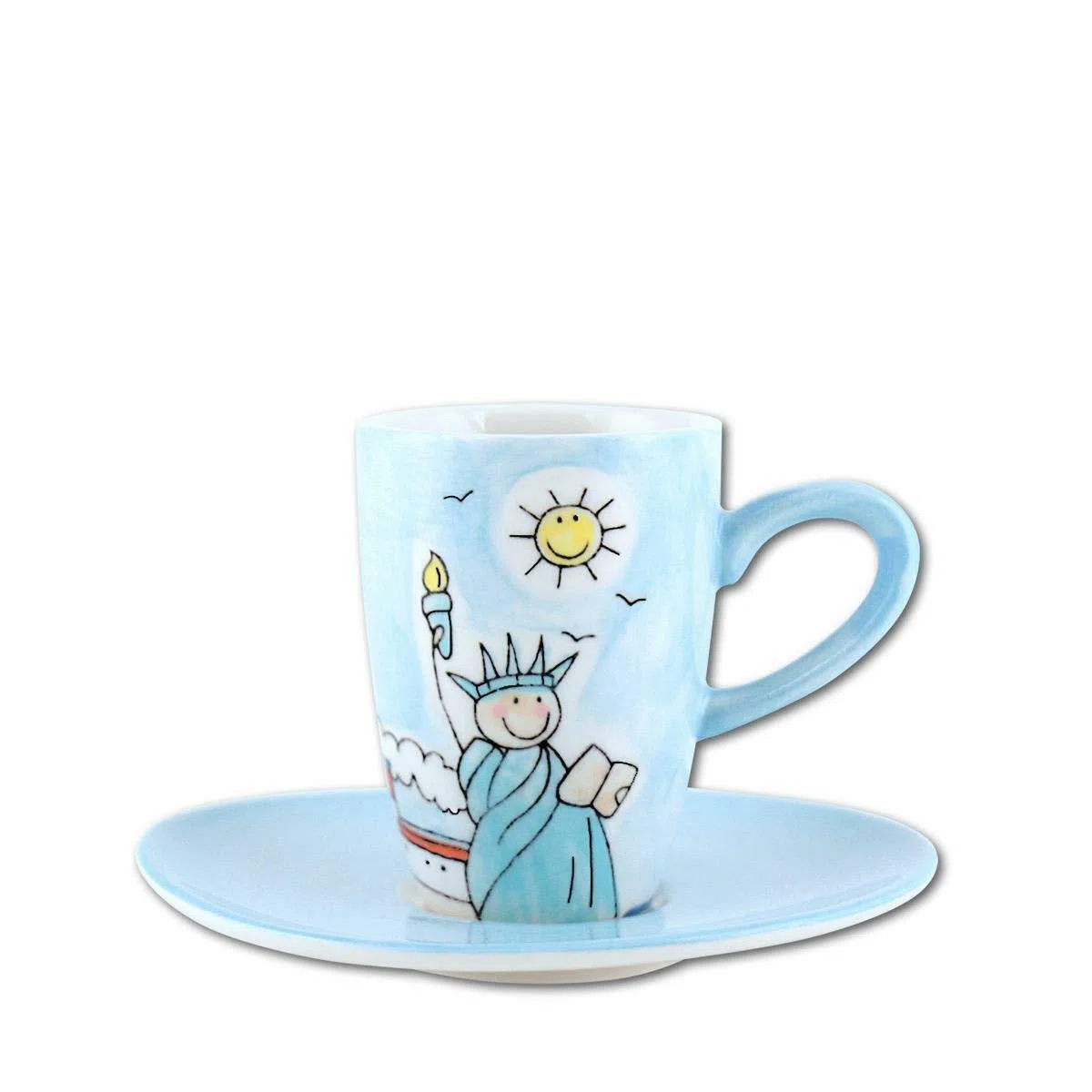 440s.de Mila Keramik Espresso-Tasse mit Untere, New York | MI-88005 | 4045303880054