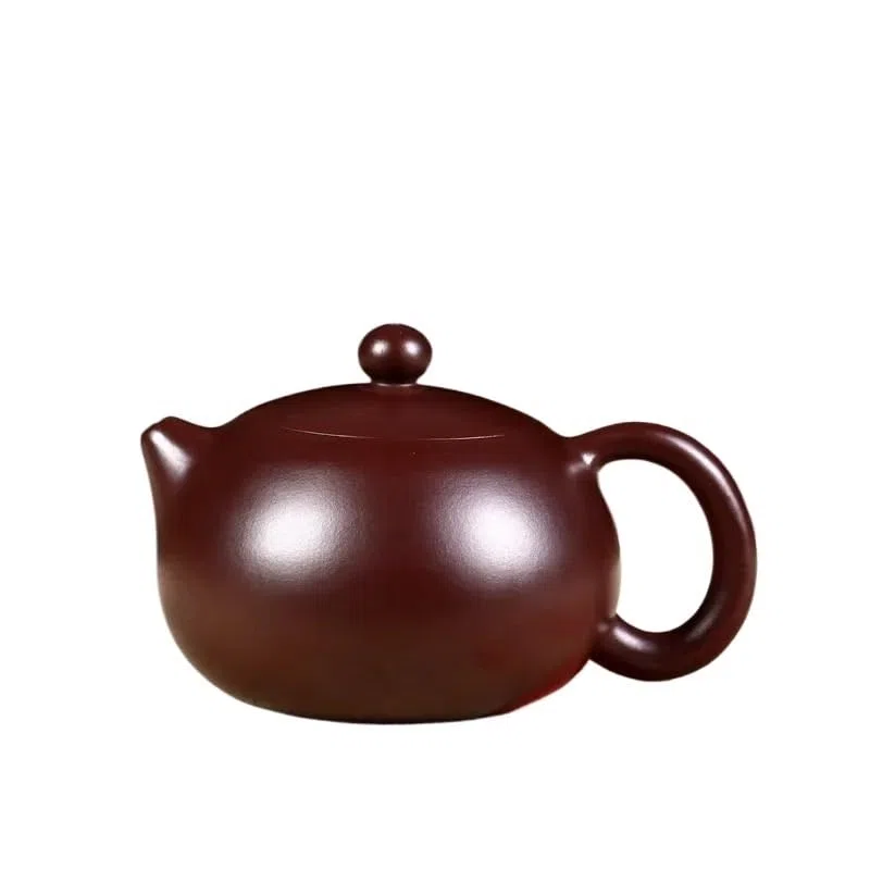 Teekessel mit chinesischem lila Sandfilter, praktisches Reise-Teeset, große Retro-Teekanne für den Haushalt, Zubehör für die chinesische Teezeremonie, Teekanne für losen Tee (280 ml), Keramik-Teekes
