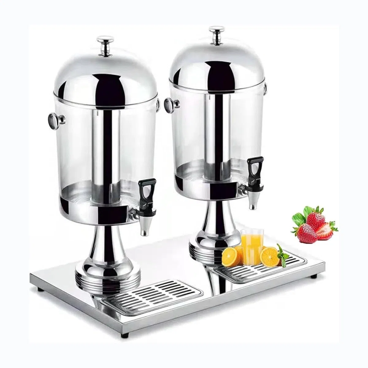 Getränkespender Mit Zapfhahn – 16 L/24 L Fassungsvermögen, Ideal Für Bars, Restaurants Und Hotels – Gewerblicher Getränkespender, 16 L